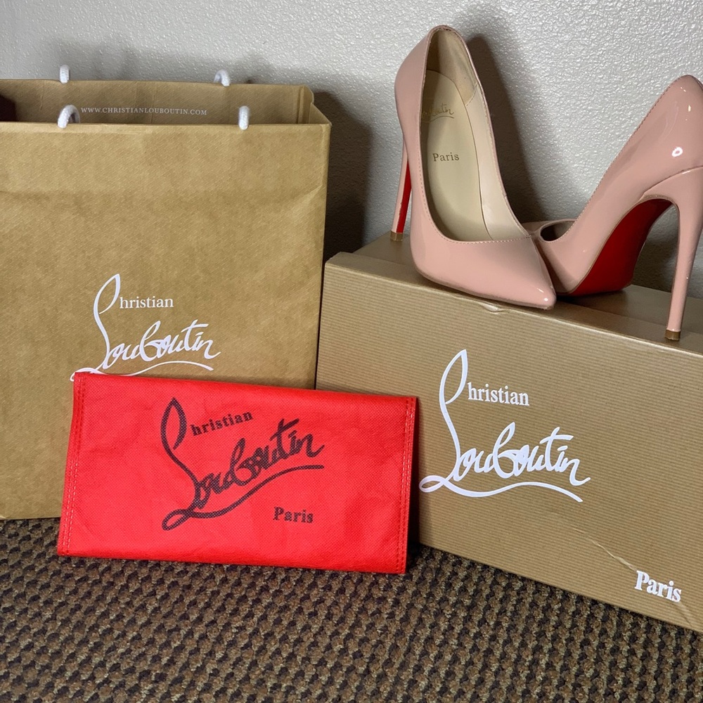 Christian Louboutin So Kate Nude 120 mm Pumps